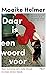 Daar is een woord voor by Maaike Helmer