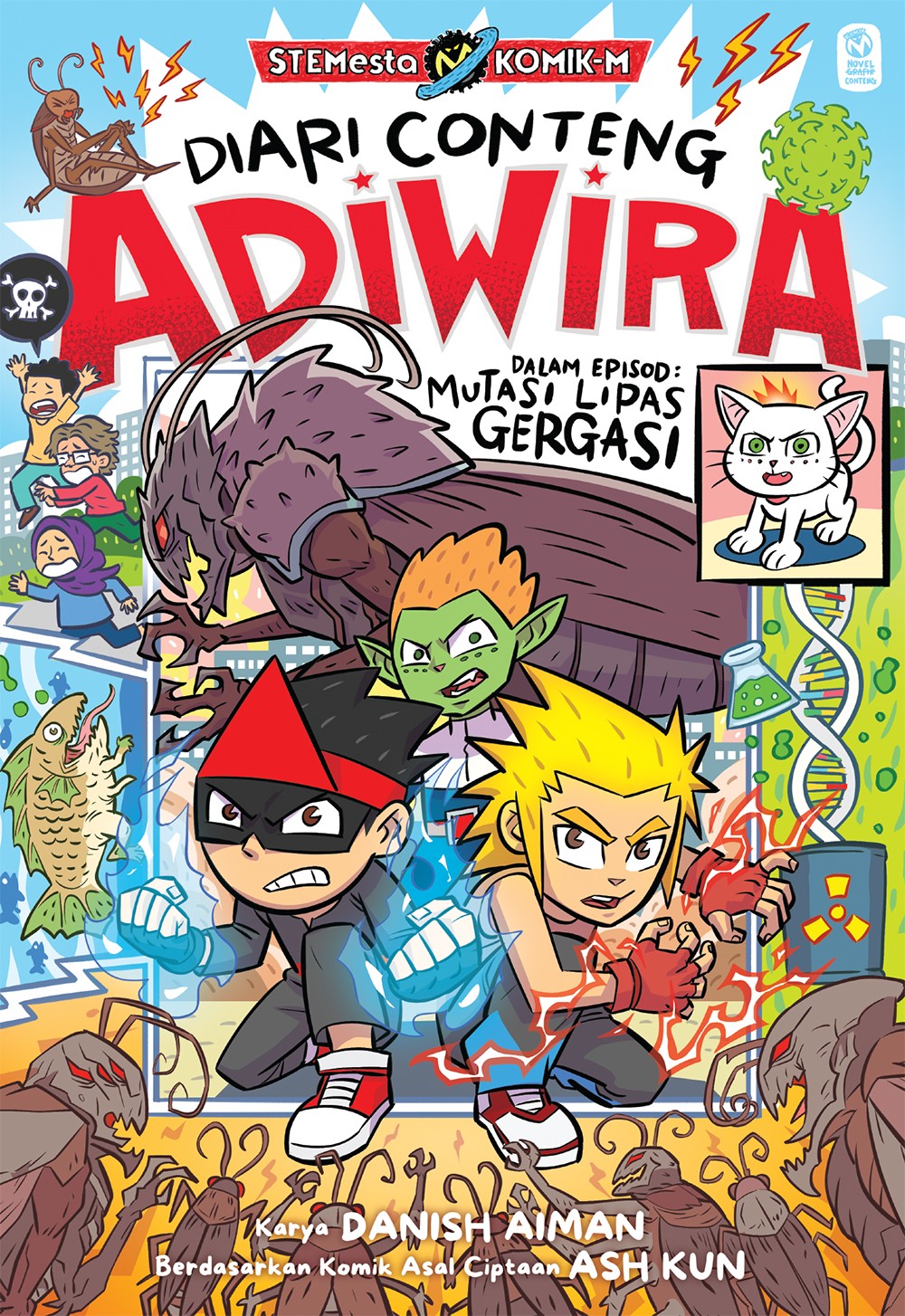 Diari Conteng Adiwira #1: Mutasi Lipas Gergasi