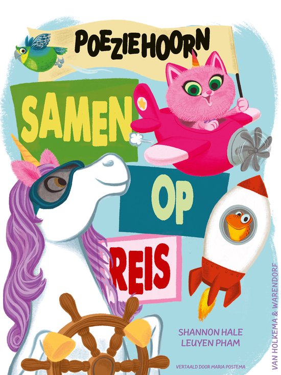 Snoezie-woezie Poeziehoorn - Op reis (Kitty-Corn #4)