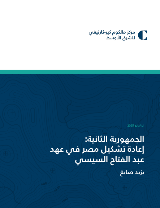 الجمهورية الثانية: إعادة تشكيل مصر في عهد عبد الفتاح السيسي (ebook)