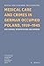 Medical Care and Crimes in German Occupied Poland, 1939-1945