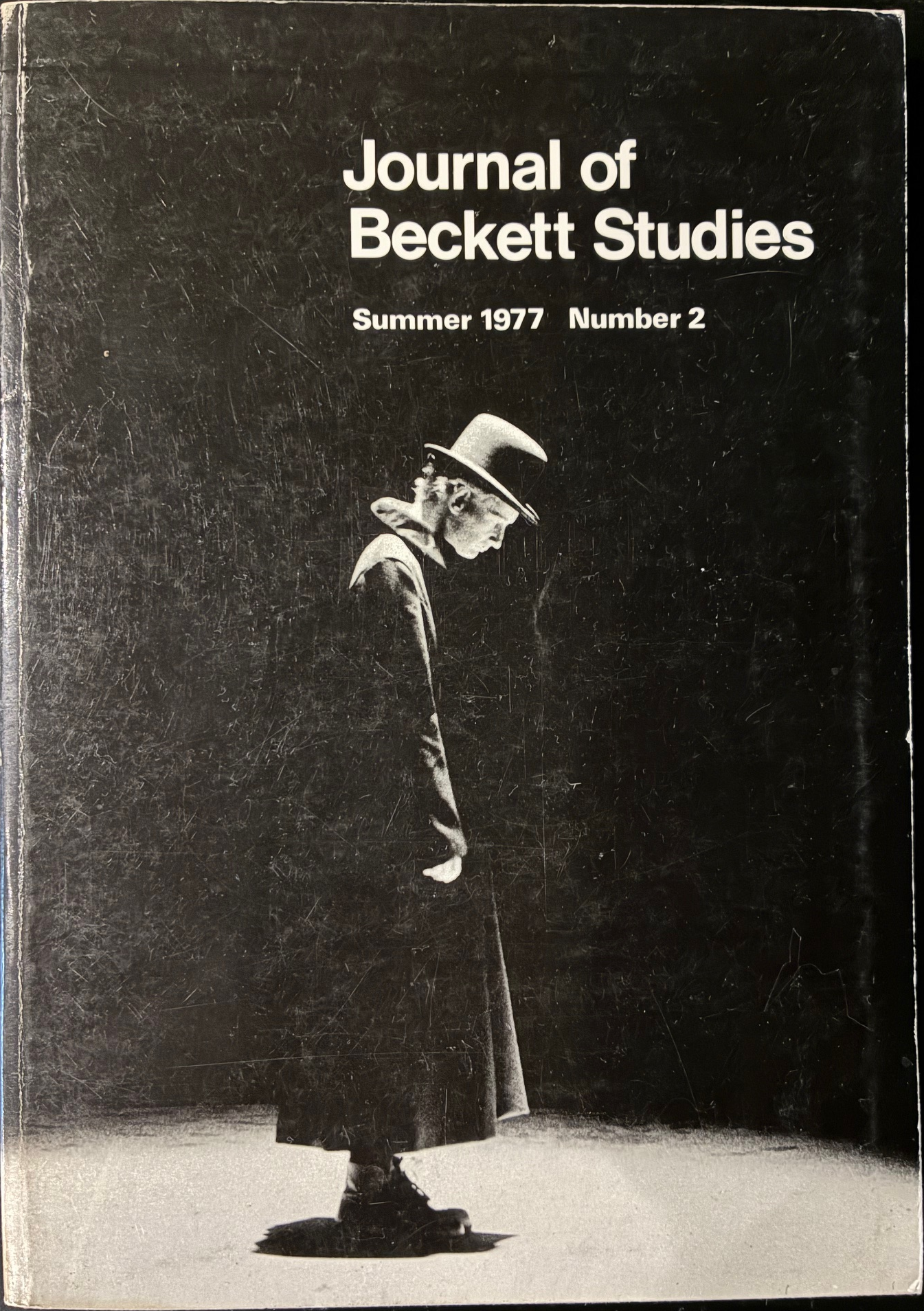 Journal of Beckett Studies (Number 2, Summer 1977)