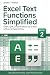 Excel Text Functions Simpli...
