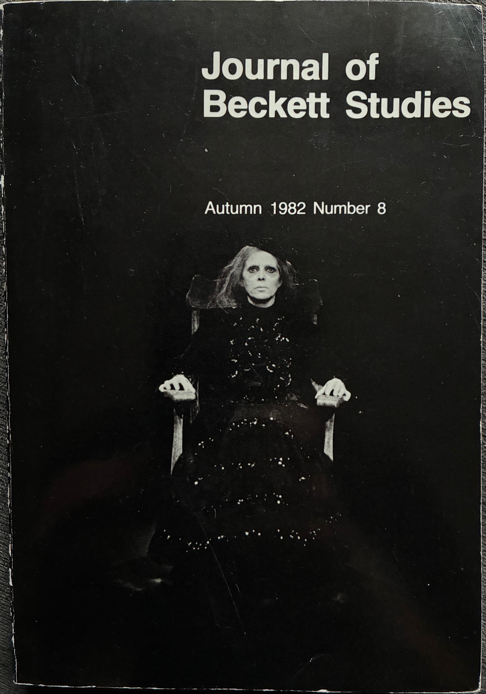 Journal of Beckett Studies (Number 8, Autumn 1982)