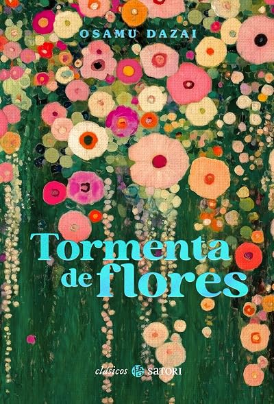 Portada de Tormenta de flores, de Osamu Dazai
