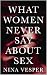 What Women Never Say About Sex by Nina Vesper What Women Never Say About Sex by Nina Vesper