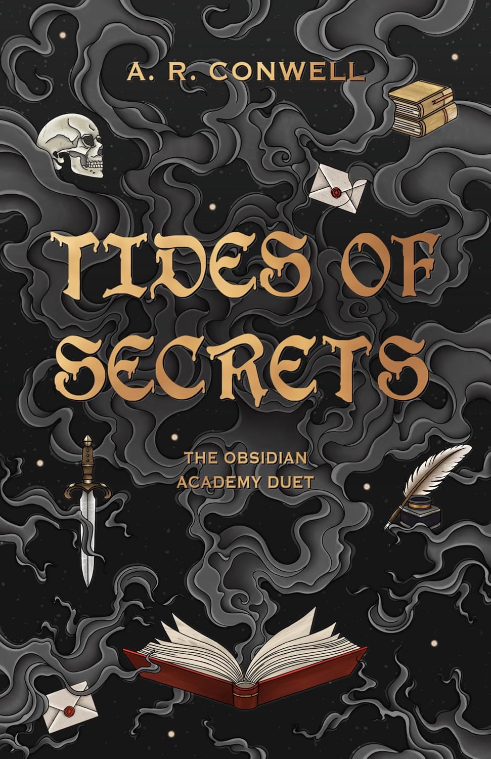 Tides of Secrets (The Obsidian Academy Duet Book 2)