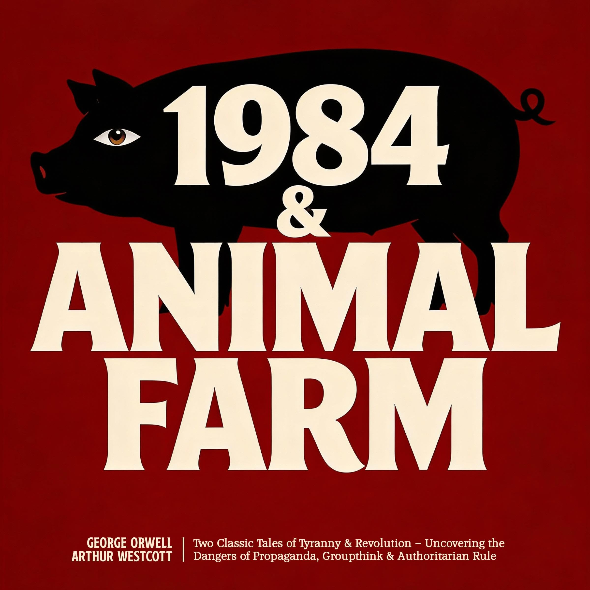 1984 & Animal Farm: Two Classic Tales of Tyranny & Revolution - Uncovering the Dangers of Propaganda, Groupthink & Authoritarian Rule