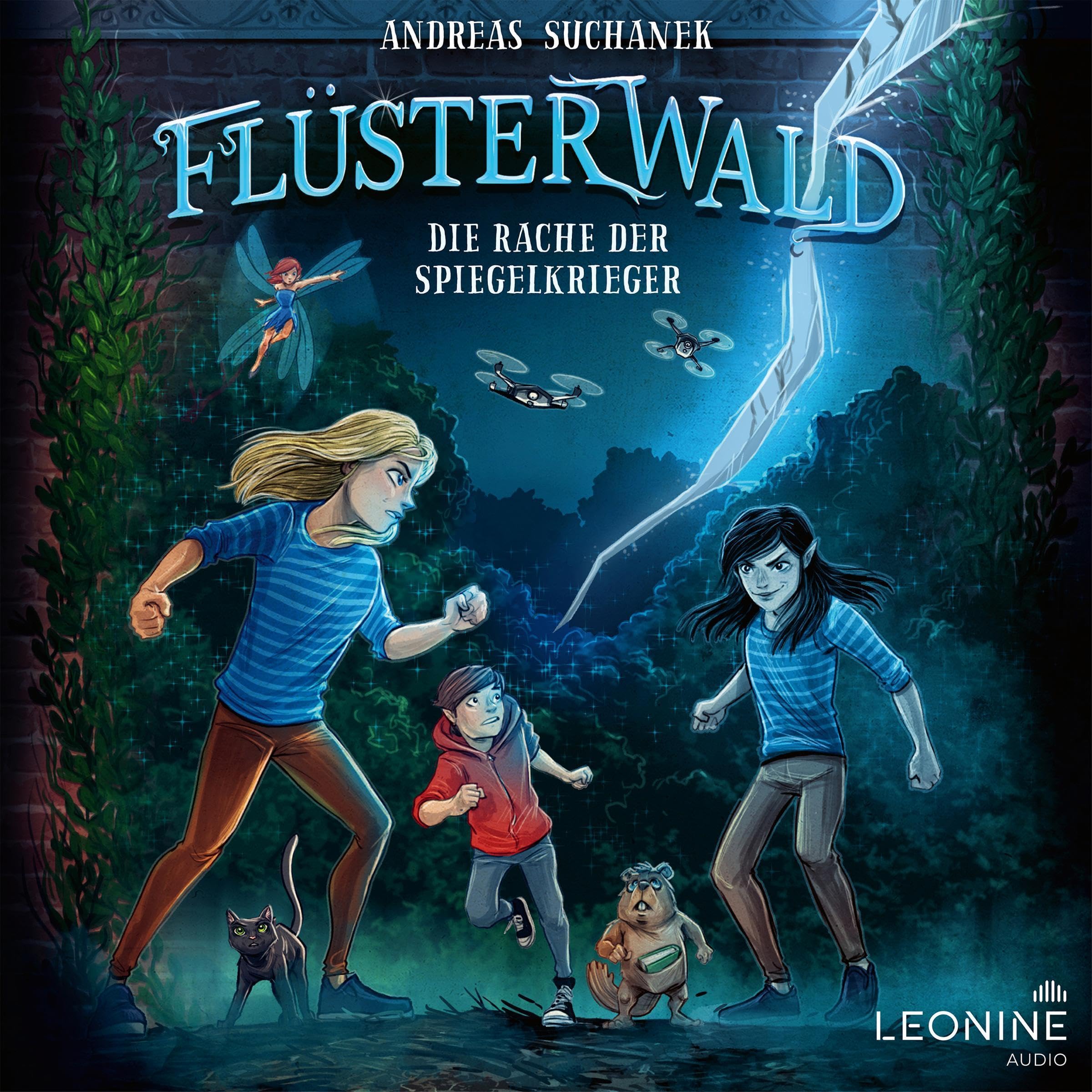 Die magische Akademie - Die Rache der Spiegelkrieger: Flüsterwald, Band 12 (Audible Audio)