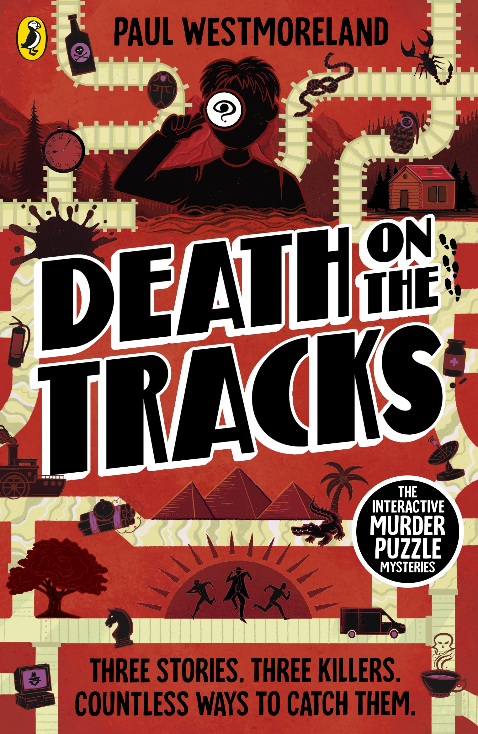 Death on the Tracks: The Interactive Murder Puzzle Mysteries (The Interactive Puzzle Mysteries)