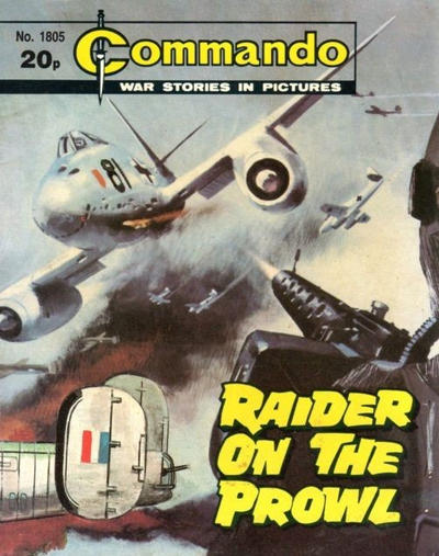Commando Comics # 1805 Raider On The Prowl (Paperback)