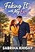 Faking it with my ex: an enemies to lovers small town sweet romance