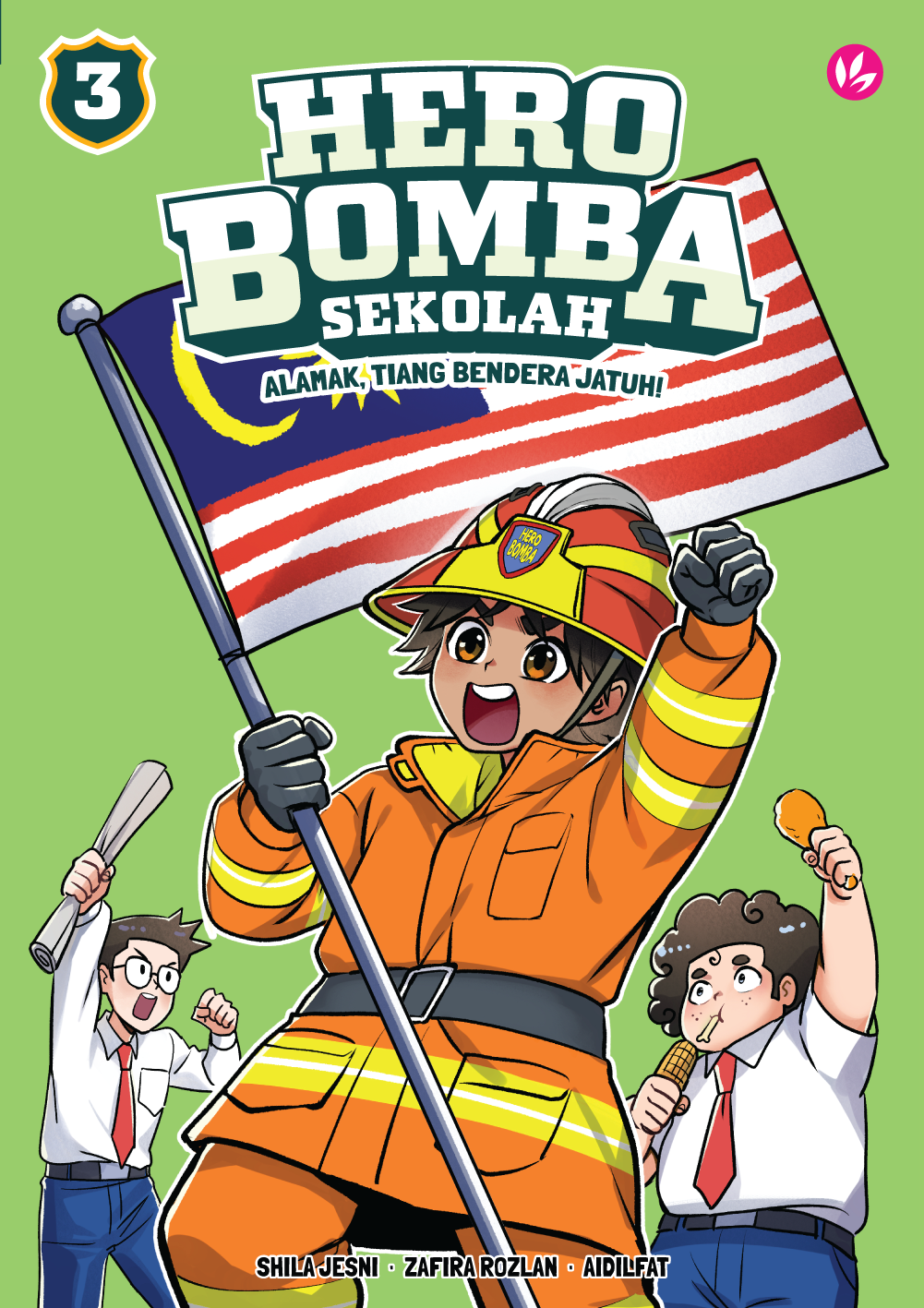 Hero Bomba Sekolah #3: Alamak, Tiang Bendera Jatuh!