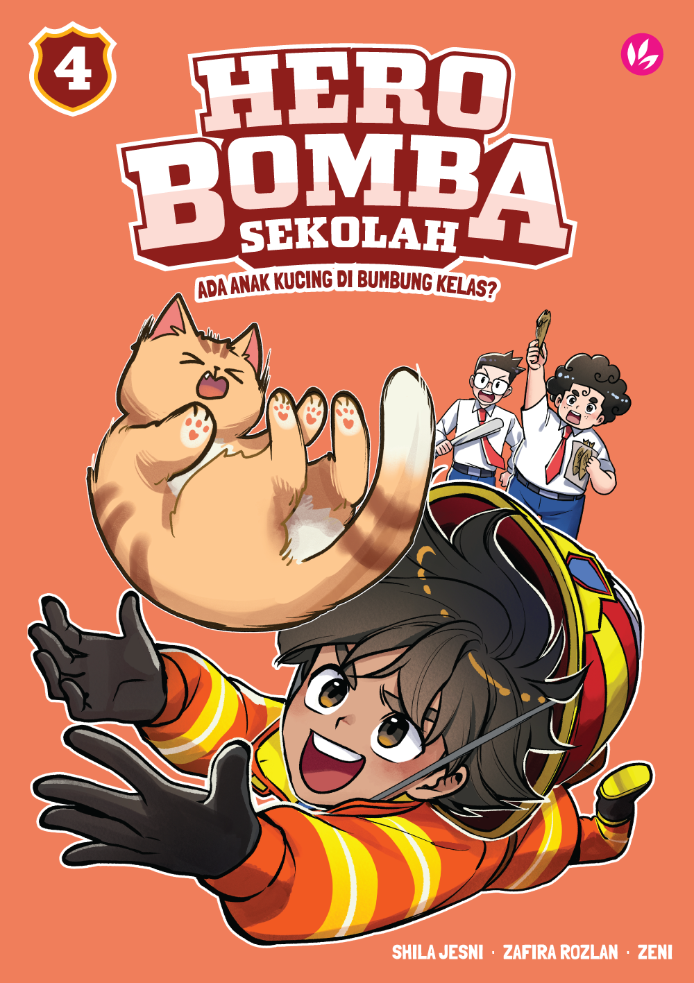 Hero Bomba Sekolah #4: Ada Anak Kucing di Bumbung Kelas?