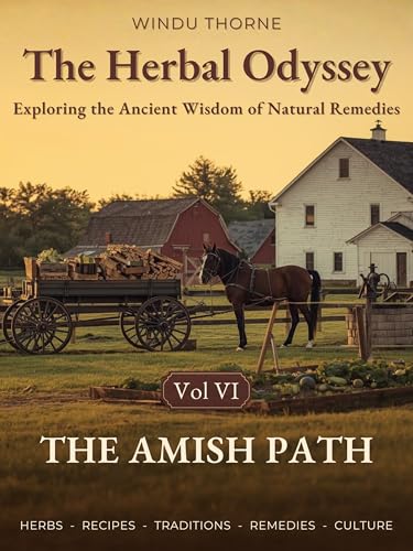 The Herbal Odyssey – Volume VI - The Amish Path: The Amish ways of living, survival manual, history, home remedies, canning cookbook, self sufficiency, amish apothecary, gardening, medicine. (Kindle Edition)