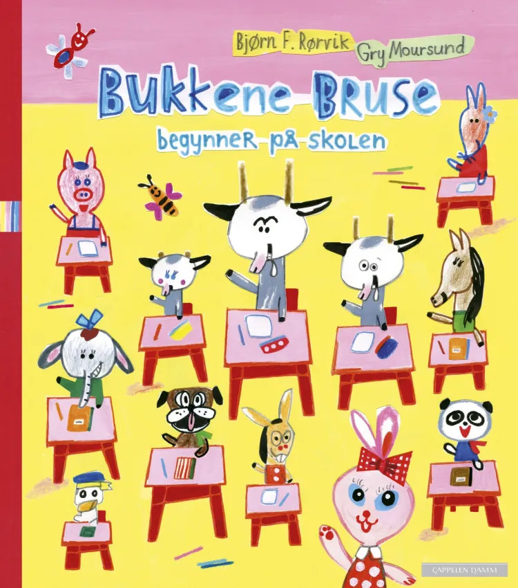 Bukkene Bruse begynner på skolen (Bukkene bruse, #3)