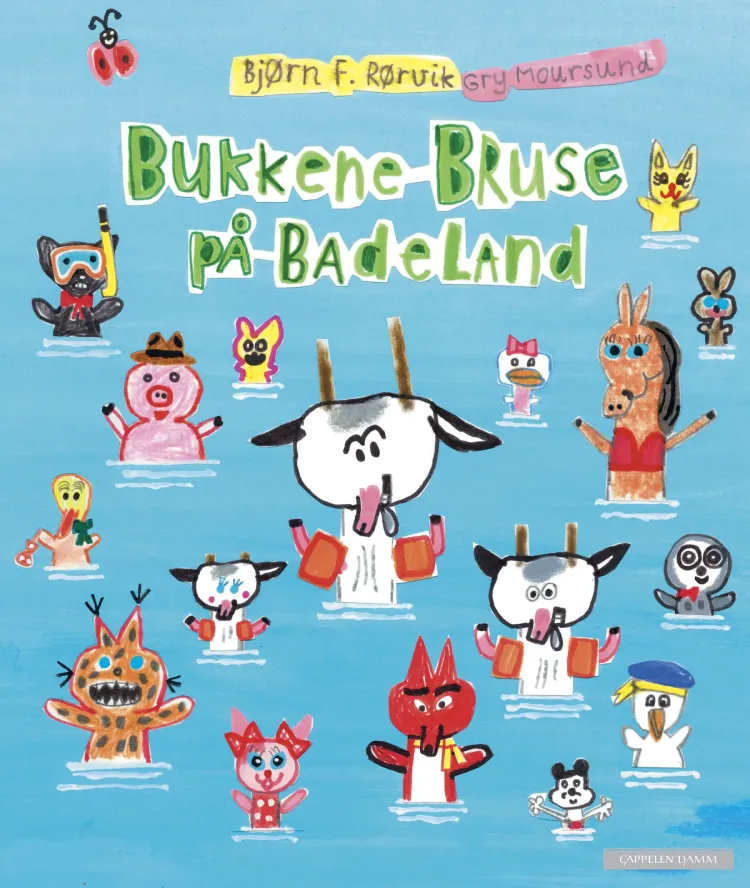 Bukkene Bruse på badeland (Bukkene bruse, #1)