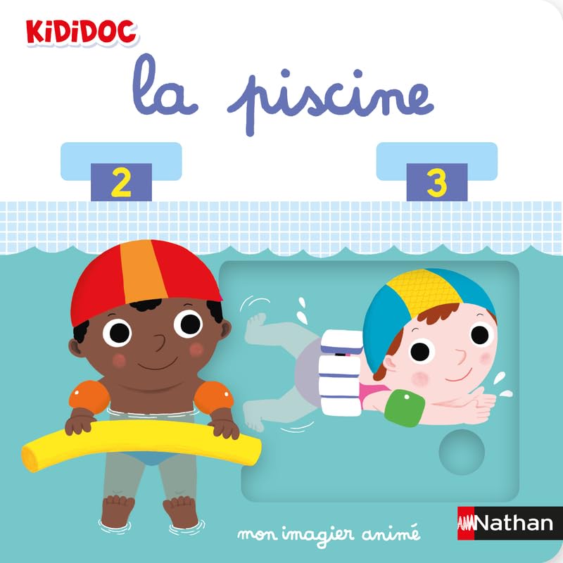 Mon Imagier animé la piscine (Board Book)