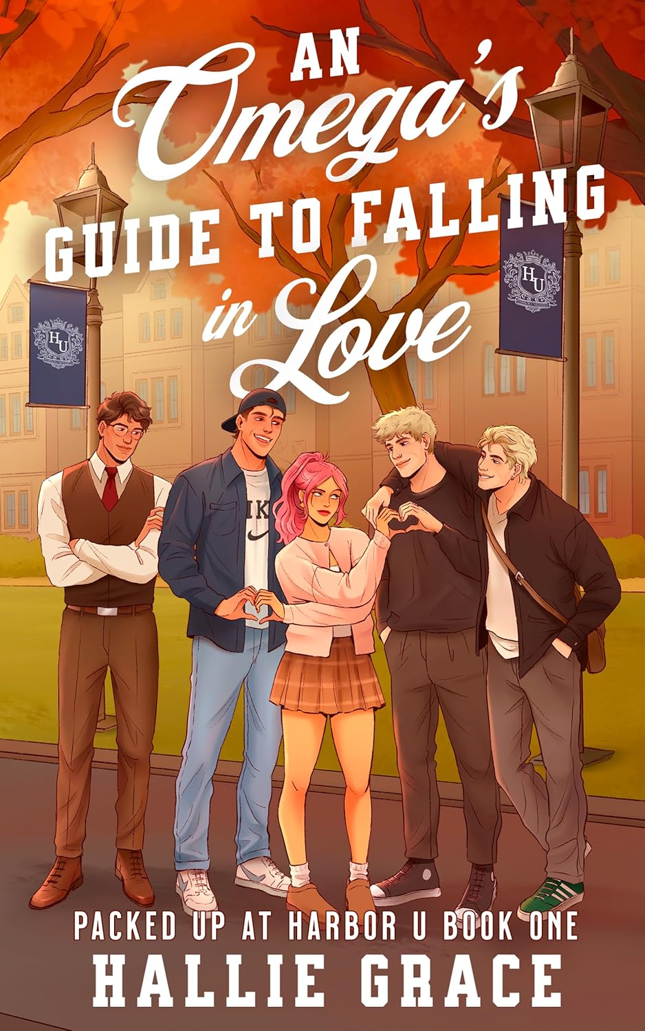 An Omega’s Guide to Falling in Love (Packed Up at Harbor U #1)