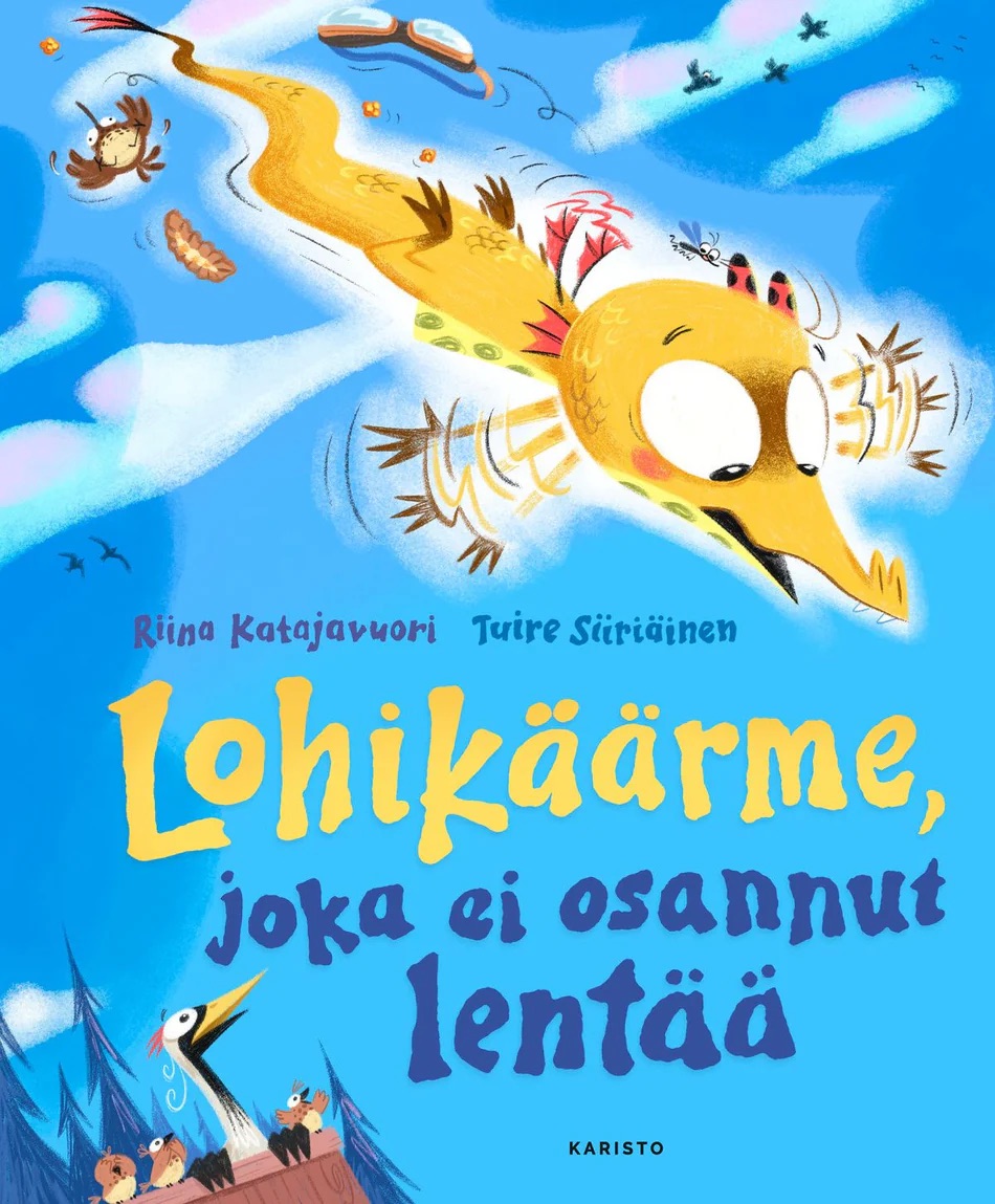 Lohikäärme, joka ei osannut lentää (Hardcover)