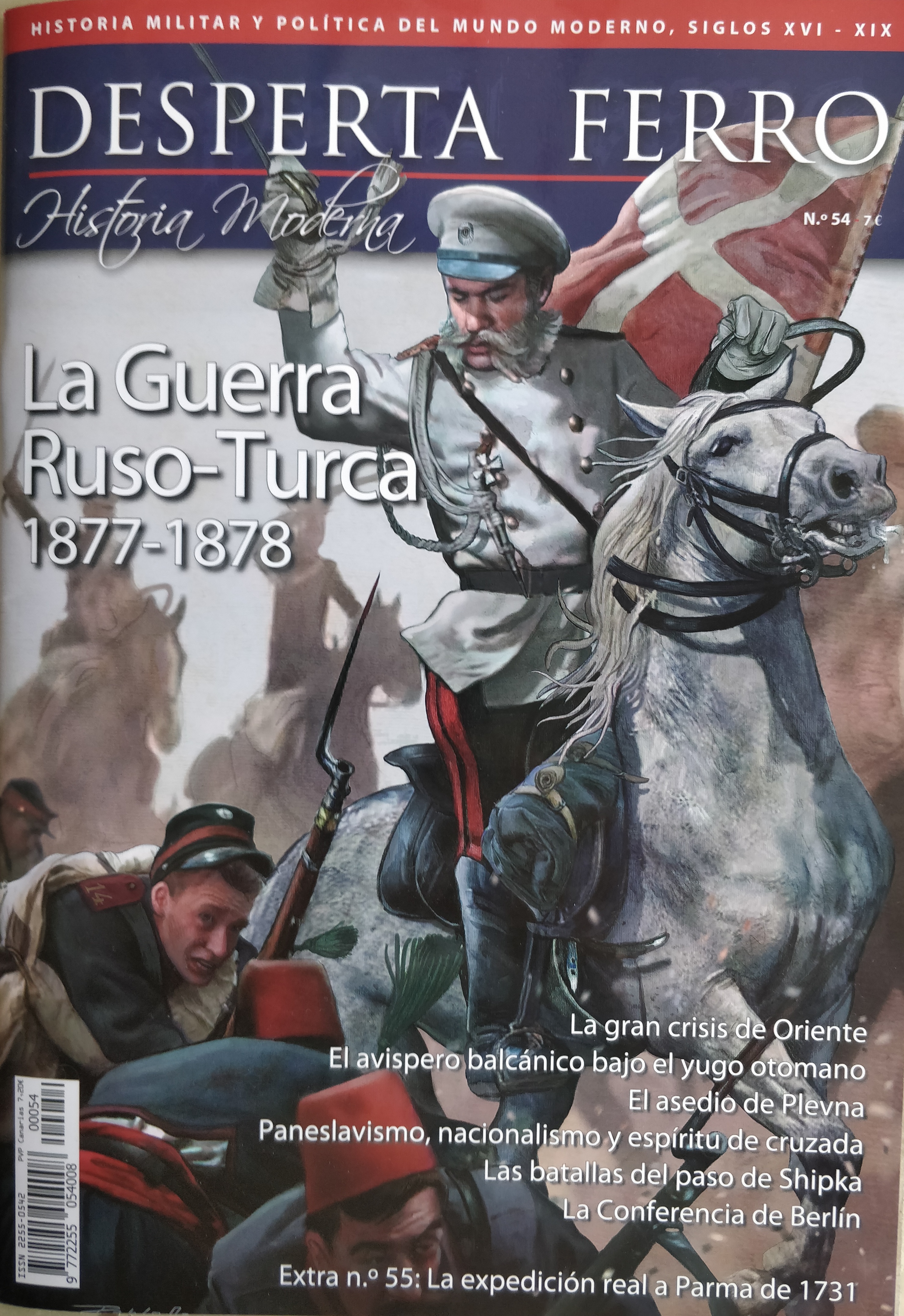 Desperta Ferro Historia Moderna Magazine, Issue 54, octubre 2021: La Guerra Ruso-Turca 1877-1878