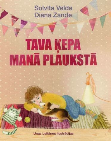 Tava ķepa manā plaukstā (Library Binding)