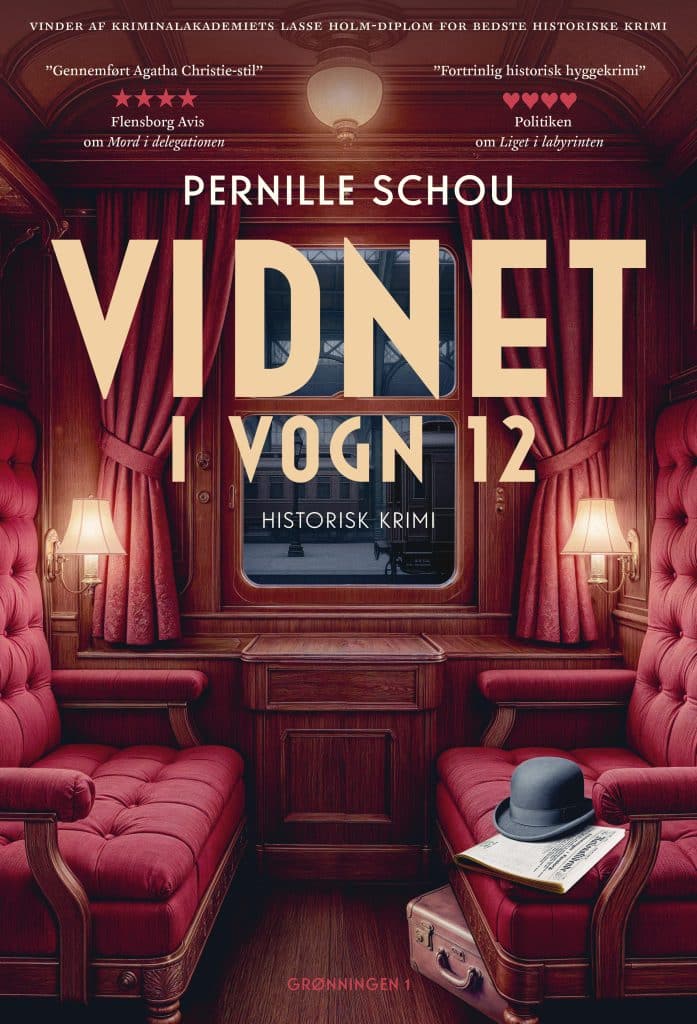 Vidnet i vogn 12 (Mord i delegationen, #3)