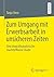 Zum Umgang mit Erwerbsarbeit in unsicheren Zeiten by Tanja Stern