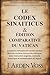 LE CODEX SINAITICUS & ÉDITI...