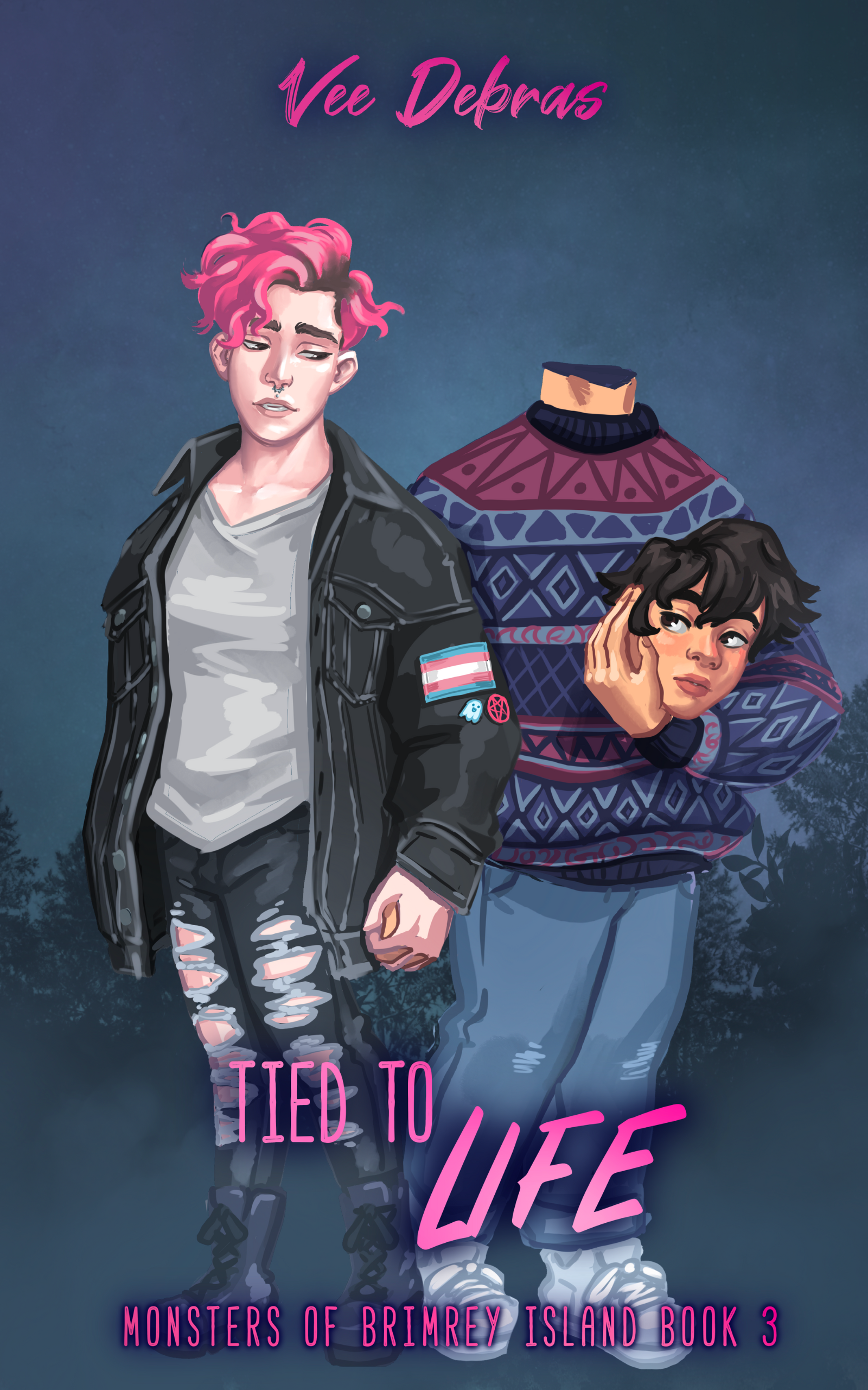 Tied to Life (Monsters of Brimrey Island, #3)