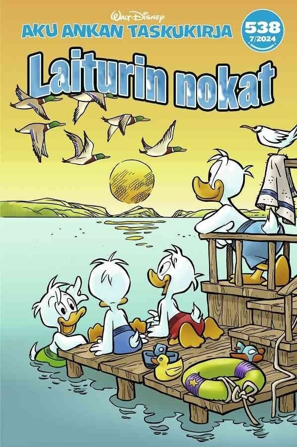 Laiturin nokat (Aku Ankan taskukirja, #538)