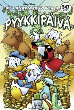 Pyykkipäivä (Aku Ankan taskukirja, #547)