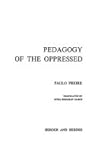 Pedagogy of the O...