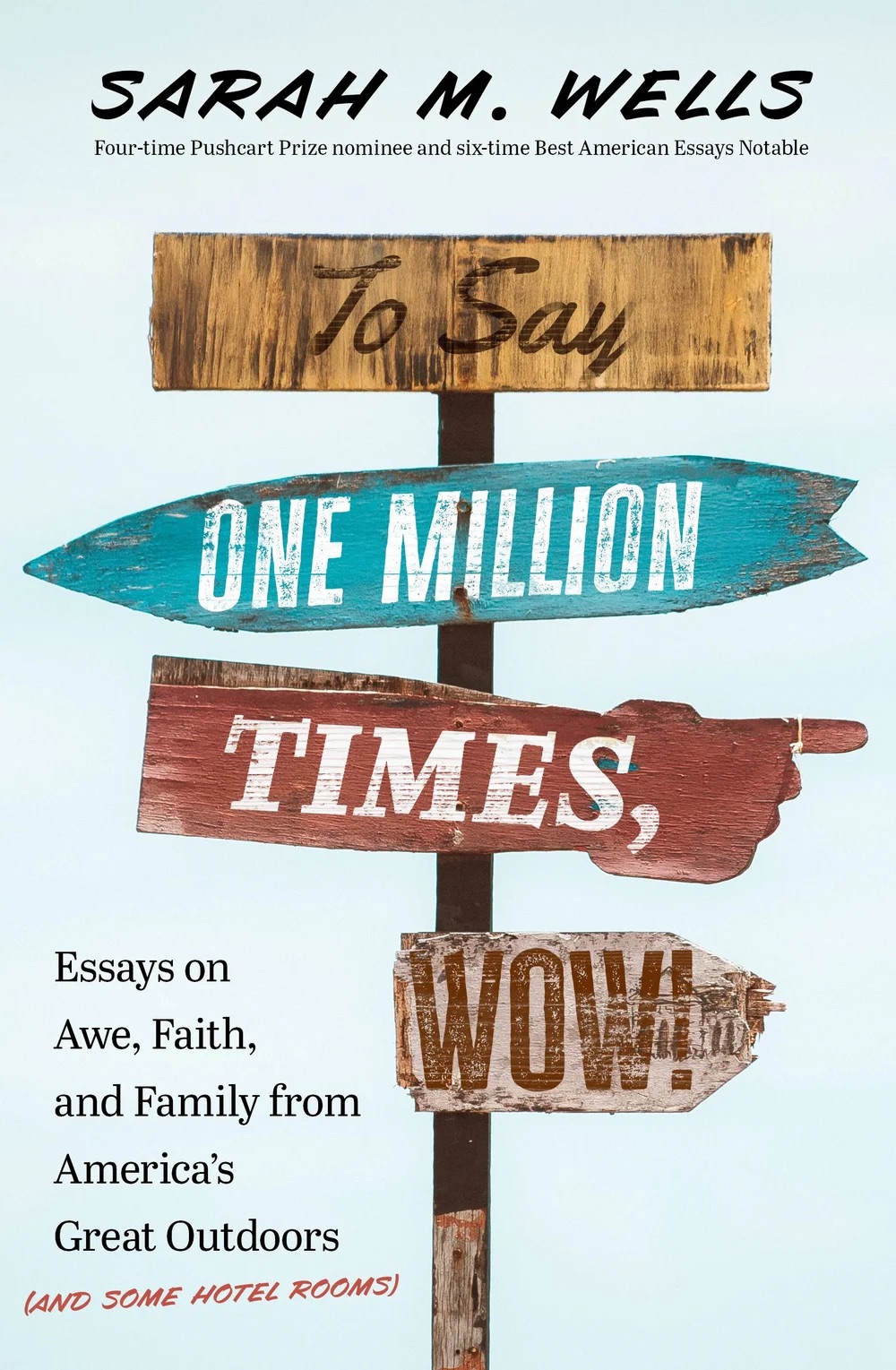 To Say One Million Times, Wow! Essays on Awe, Faith, and Family from America’s Great Outdoors (and Some Hotel Rooms)