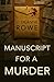 Manuscript For Murder (Pine...
