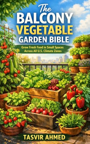 The Balcony Vegetable Garden Bible: Grow Fresh Food in Small Spaces Across All U.S. Climate Zones (Kindle Edition)