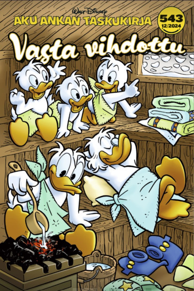 Vasta vihdottu (Aku Ankan taskukirja, #543)