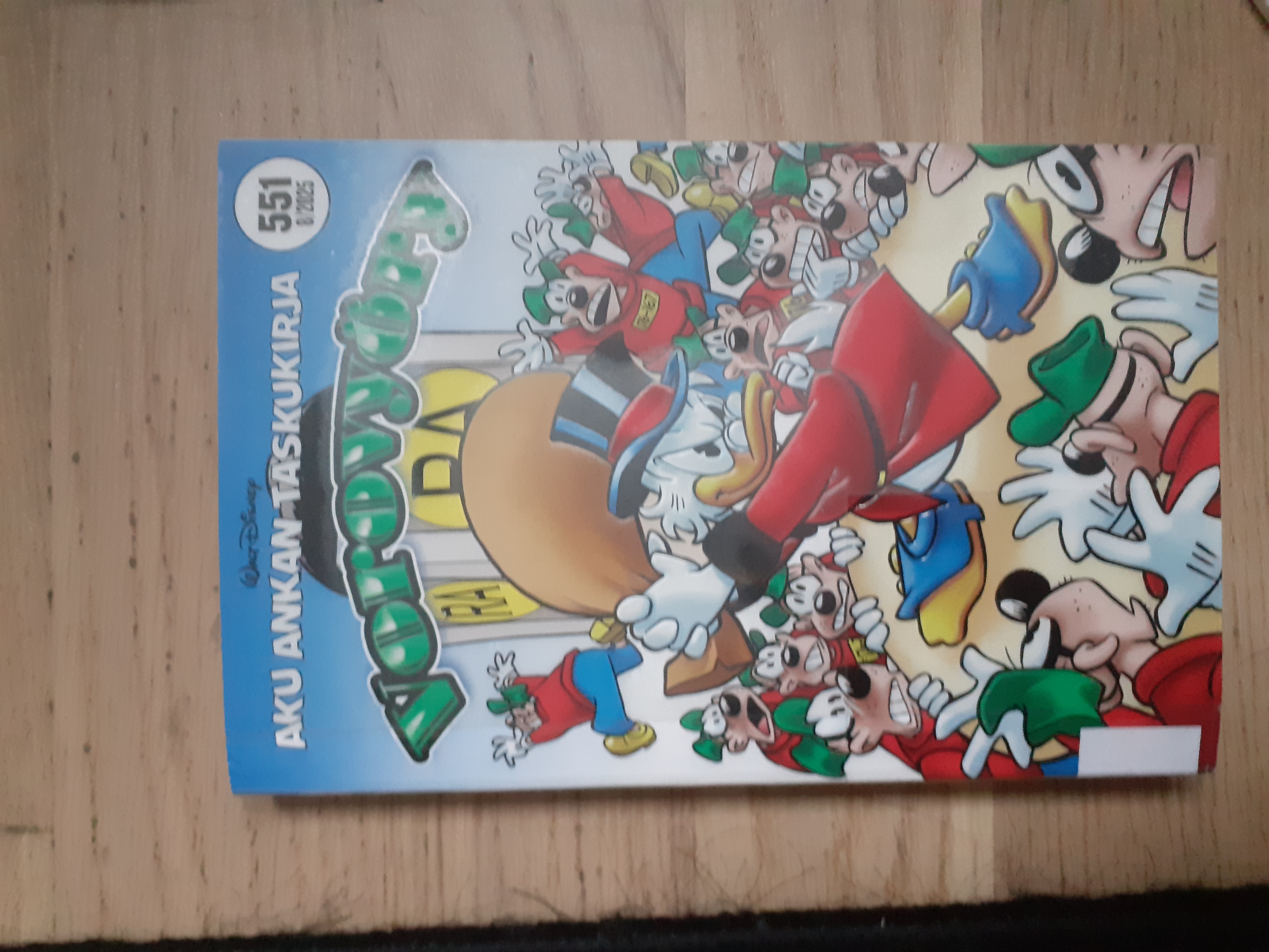 Vorovyöry (Aku Ankan taskukirja, #551)