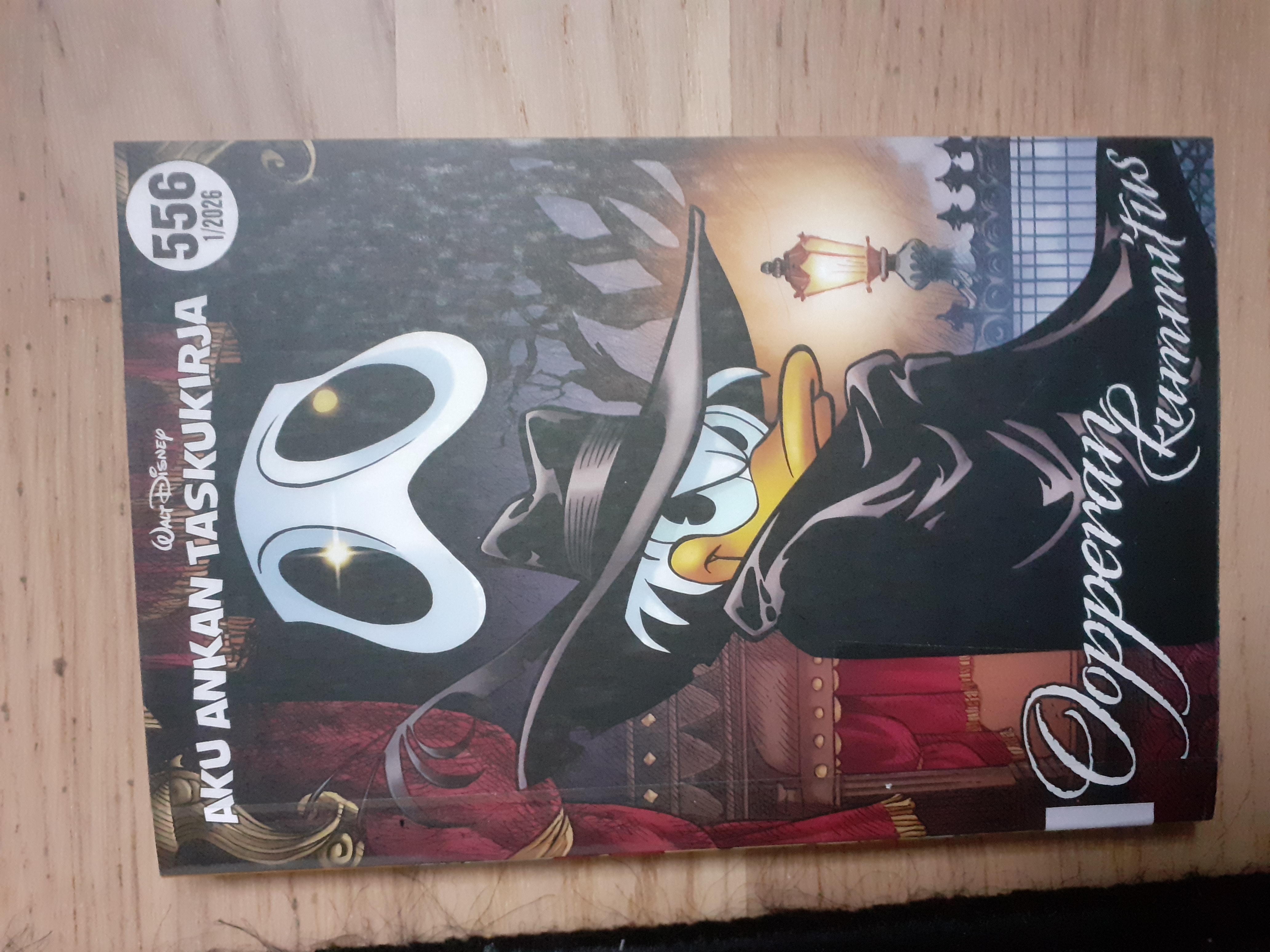 Oopperan kummitus (Aku Ankan taskukirja, #556)