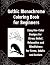 Gothic Monochrome Coloring Book for Beginners by Jean Adicks