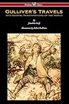 Book cover for Gulliver's Travels (Wisehouse Classics Edition - with original color illustrations by Arthur Rackham)