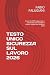 TESTO UNICO SICUREZZA SUL L...