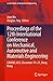 Proceedings of the 12th International Conference on Mechanical, Automotive and Materials Engineering: CMAME 2025, December 19–21, Hong Kong (Lecture Notes in Mechanical Engineering)