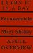 Frankenstein by Learn it in a Day