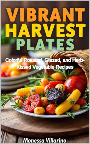Vibrant Harvest Plates: Colorful Roasted, Glazed, and Herb-Kissed Vegetable Recipes | Vegetable Salad Recipes | Vegetable Cookbook for Adults | Ebook Edition | 30 + recipes (Kindle Edition)