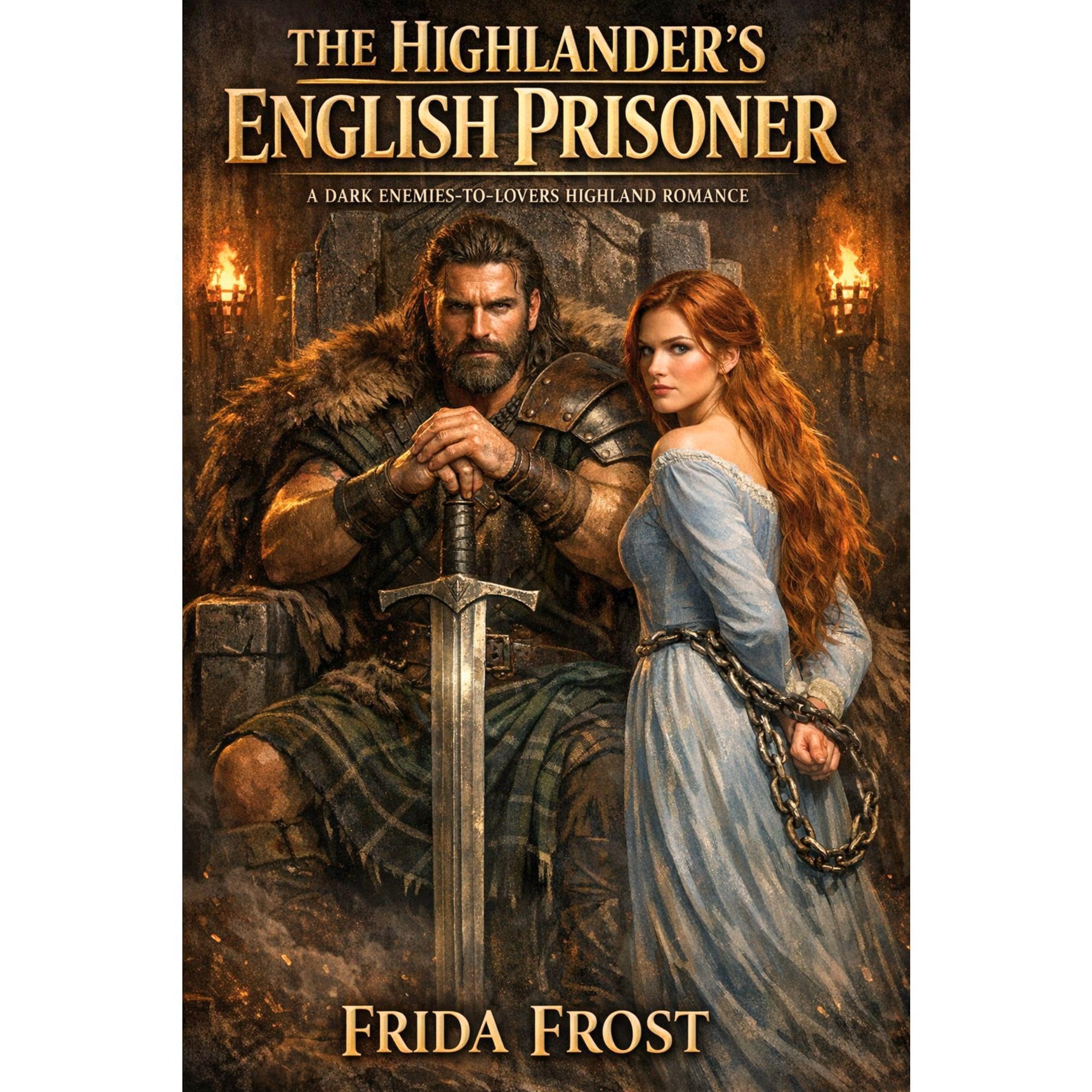 THE HIGHLANDER’S ENGLISH PRISONER. A Dark Enemies-to-Lovers Highland Romance: His prisoner. His enemy. His to claim (Highlands)