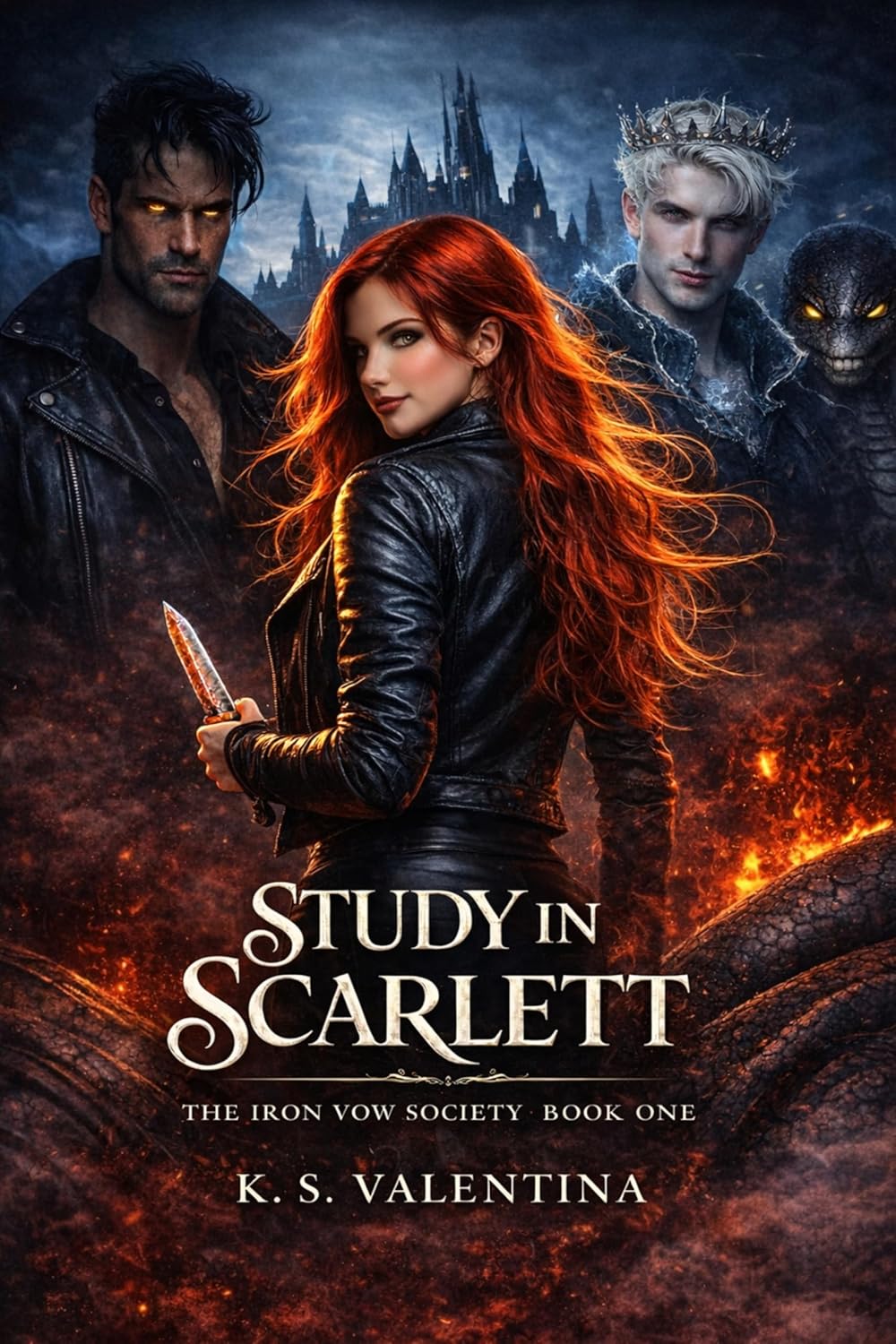 Study in Scarlett (The Iron Vow Society #1)