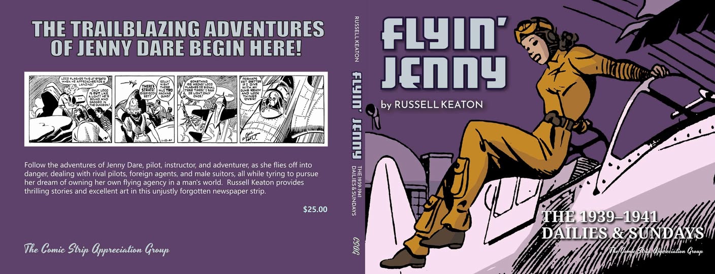 Flyin' Jenny: The 1939-1941 Dailies & Sundays (Flyin' Jenny, #1)