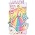 Carnet créatif Mode Academy Arc-en-ciel (avec un bracelet) NE: Avec 180 stickers
