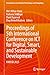 Proceedings of 5th International Conference on ICT for Digital, Smart, and Sustainable Development: ICIDSSD 2025 (Innovations in Sustainable Technologies and Computing)
